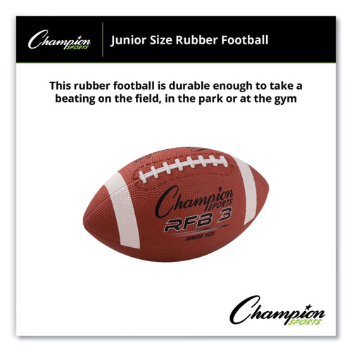 Picture of Rubber Sports Ball, For Football, Junior Size, Brown