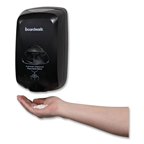 Picture of Touch-Free Foam Soap Dispenser, 1,200 mL, 6 x 4.05 x 10.58, Black