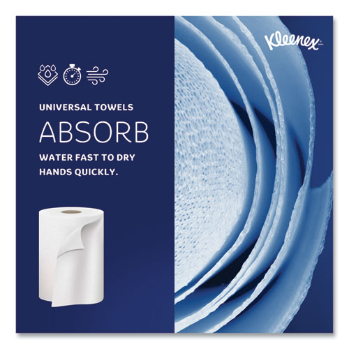 Picture of Hard Roll Paper Towels with Premium Absorbency Pockets, 1-Ply, 8" x 600 ft, 1.75" Core, White, 6 Rolls/Carton