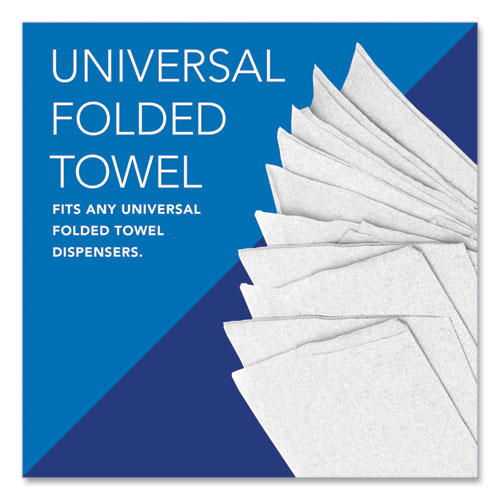 Picture of Multi-Fold Towels, Absorbency Pockets, 1-Ply, 9.2 x 9.4, White, 250 Sheets/Pack