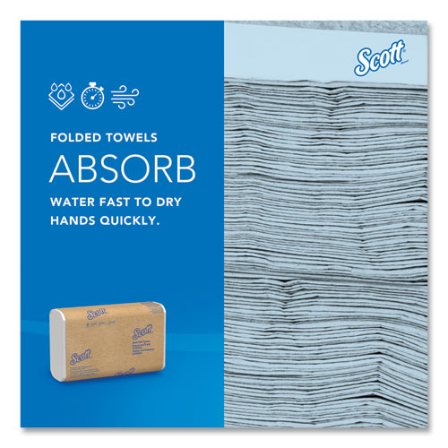 Picture of Multi-Fold Towels, Absorbency Pockets, 1-Ply, 9.2 x 9.4, White, 250 Sheets/Pack