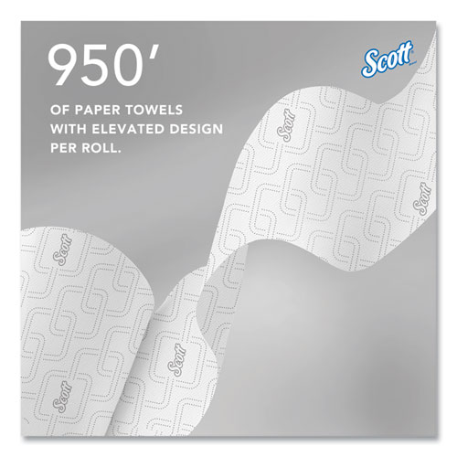 Picture of Essential High Capacity Hard Roll Towel, 1-Ply, 8" x 950 ft, White, 6 Rolls/Carton