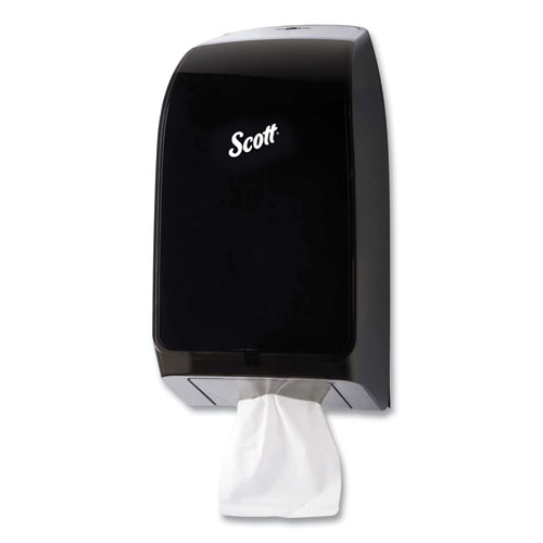 Hygienic+Bathroom+Tissue+Dispenser%2C+7+x+5.73+x+13.34%2C+Black