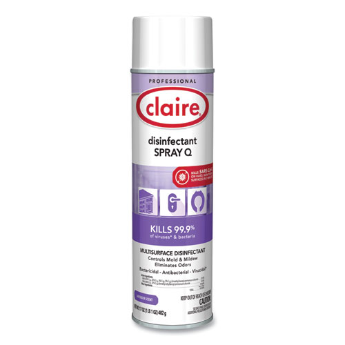 Picture of Spray Q Disinfectant. Lavender Scent, 17 oz Aerosol Spray, Dozen