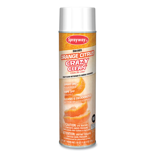 Picture of Orange Citrus Crazy Clean, Orange Scent, 19 oz Aerosol Spray, Dozen