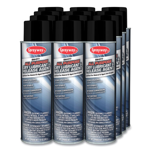 Picture of All Purpose Dry Lubricant and Release Agent, 12 oz, Dozen