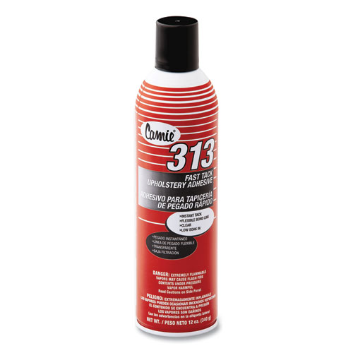 Picture of 313 Fast Tack Upholstery Adhesive, 12 oz Aerosol Spray, Dries Clear, Dozen