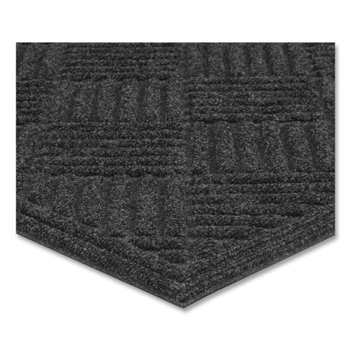 Picture of Ecomat Crosshatch Entry Mat, 36 x 60, Charcoal