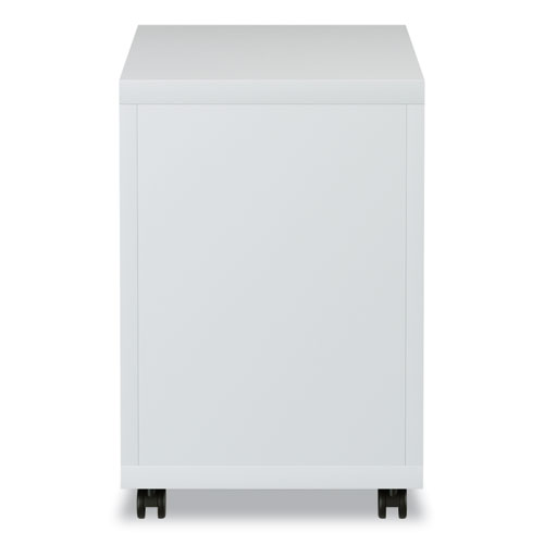 Picture of File Pedestal with Full-Length Pull, Left or Right, 2-Drawers: Box/File, Legal/Letter, Light Gray, 14.96" x 19.29" x 21.65"