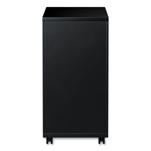 Picture of File Pedestal with Full-Length Pull, Left or Right, 2 Legal/Letter-Size File Drawers, Black, 14.96" x 19.29" x 27.75"