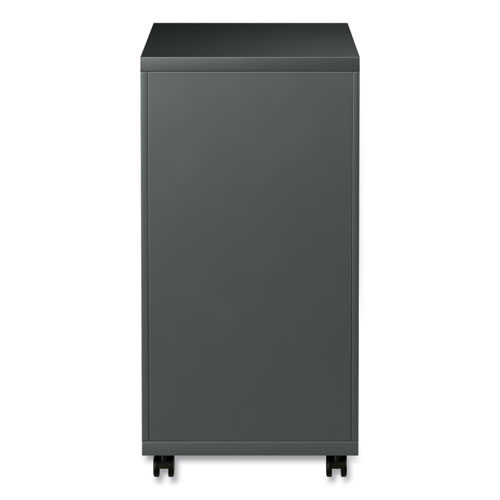 Picture of File Pedestal with Full-Length Pull, Left or Right, 2 Legal/Letter-Size File Drawers, Charcoal, 14.96" x 19.29" x 27.75"