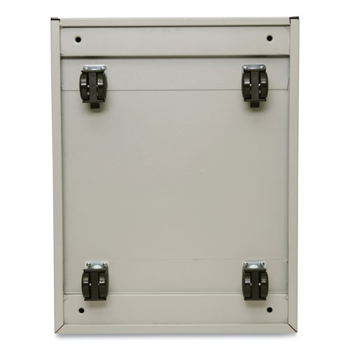 Picture of File Pedestal with Full-Length Pull, Left or Right, 2 Legal/Letter-Size File Drawers, Putty, 14.96" x 19.29" x 27.75"