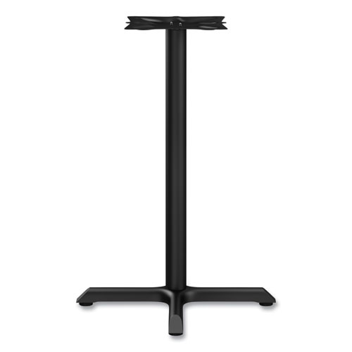 Picture of Alera Hospitality Series Single-Column Bases, 27.5" Diameter x 40.38"h, 300 lb Cap, Steel, Black