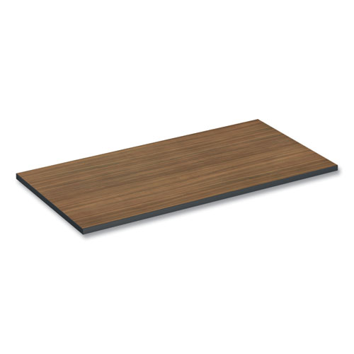 Picture of Reversible Laminate Table Top, Rectangular, 47.63w x 23.63d, Espresso/Walnut