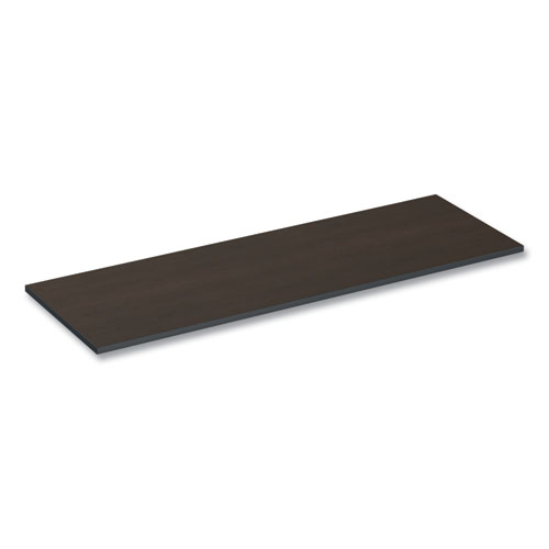 Picture of Reversible Laminate Table Top, Rectangular, 71.5w x 23.63d, Espresso/Walnut