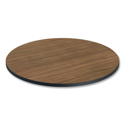 Picture of Reversible Laminate Table Top, Round, 35.5" Diameter, Espresso/Walnut