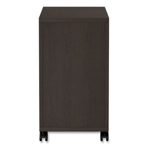 Picture of Alera Valencia Series Mobile Pedestal, Left or Right, 2 Legal/Letter-Size File Drawers, Espresso, 15.38" x 20" x 26.63"