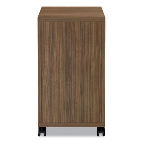 Picture of Alera Valencia Series Mobile Pedestal, Left or Right, 2 Legal/Letter-Size File Drawers, Modern Walnut, 15.38" x 20" x 26.63"