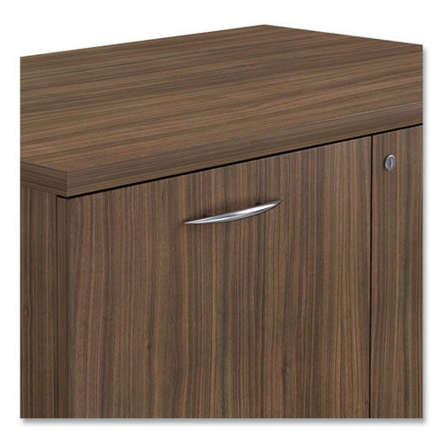 Picture of Alera Valencia Series Storage Cabinet, 34.3w x 22.78d x 29.5h, Modern Walnut