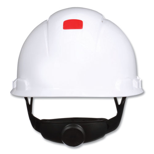 Picture of SecureFit H-Series Hard Hats, H-700 Front-Brim Cap with UV Indicator, 4-Point Pressure Diffusion Ratchet Suspension, White