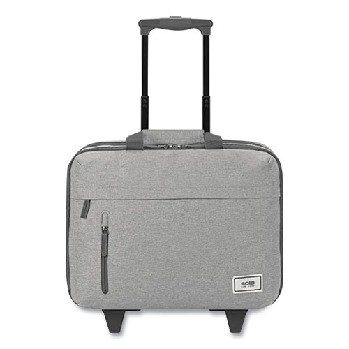 Picture of Re:Start Underseat Rolling Case, 15.6”, 16 x 6 x 14, Light Gray