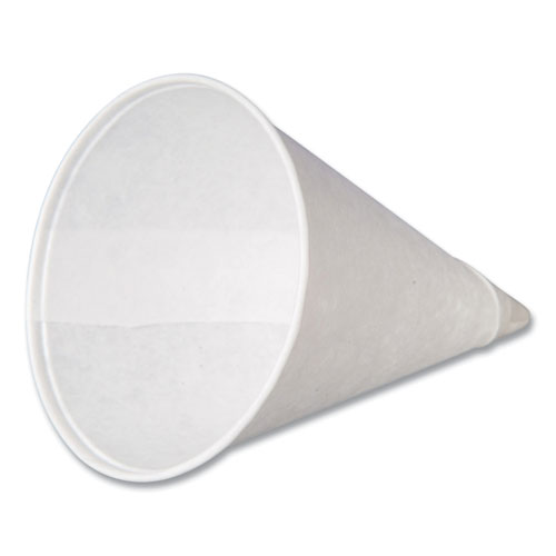 Picture of Paper Cone Cups, 3.2 oz, White, 5,000/Carton