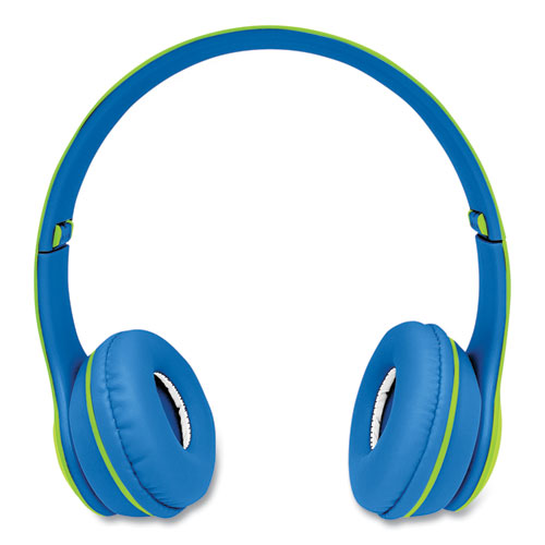 Picture of Boost Active Wireless Headphones, Green/Blue