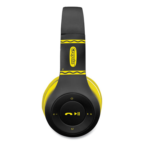 Picture of Boost Active Wireless Headphones, Black/Yellow