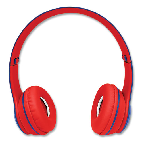 Picture of Boost Active Wireless Headphones, Blue/Red