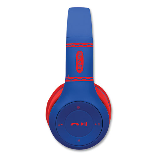 Picture of Boost Active Wireless Headphones, Blue/Red