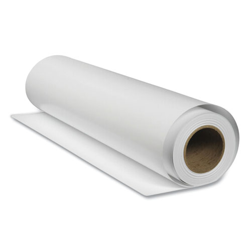 Picture of Enhanced Adhesive Synthetic Paper, 2" Core, 24" x 100 ft, Matte White