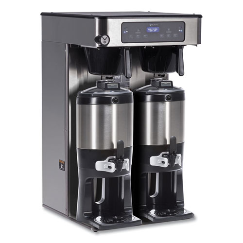 Picture of ICB Infusion Series Twin Tall Coffee Brewer, 51 Cups, Silver/Black