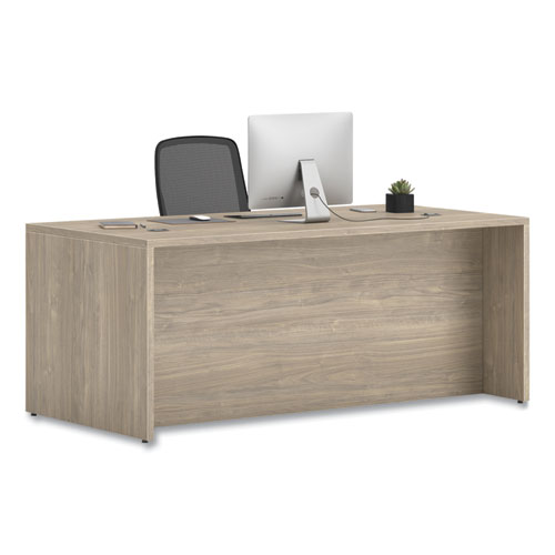 Picture of 10500 Series Double Full-Height Pedestal Desk, Left: Box/Box/File, Right: File/File, 72" x 36" x 29.5", Kingswood Walnut