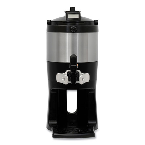 Picture of ThermoFresh Server, 128 oz, Silver/Black