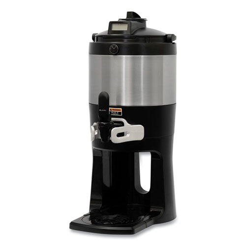 Picture of ThermoFresh Server, 128 oz, Silver/Black