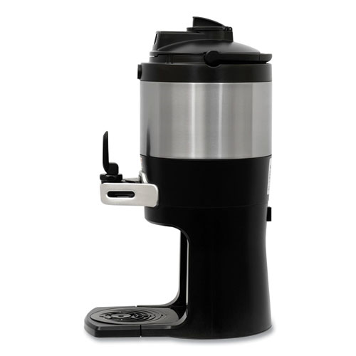 Picture of ThermoFresh Server, 128 oz, Silver/Black
