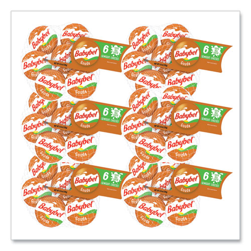 Picture of Gouda, 0.71 oz Individually Wrapped, 6/Bag, 6 Bags/Carton