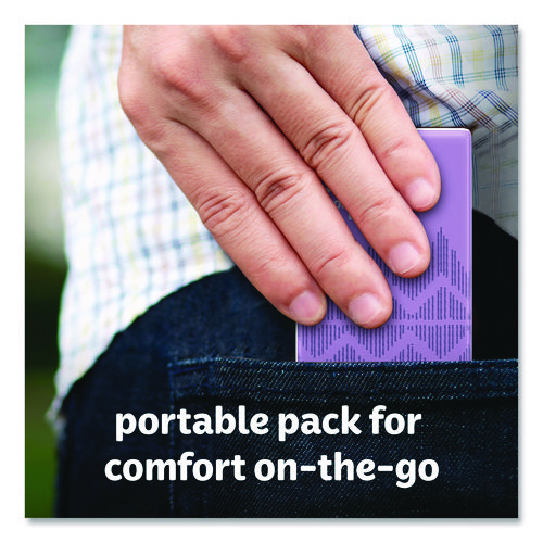 Picture of On The Go Packs Facial Tissues, 3-Ply, White, 10 Sheets/Pouch, 3 Pouches/Pack, 36 Packs/Carton