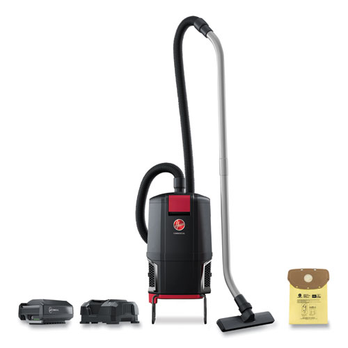 Picture of HVRPWR 40V Cordless Backpack Vacuum, 6 qt, Black