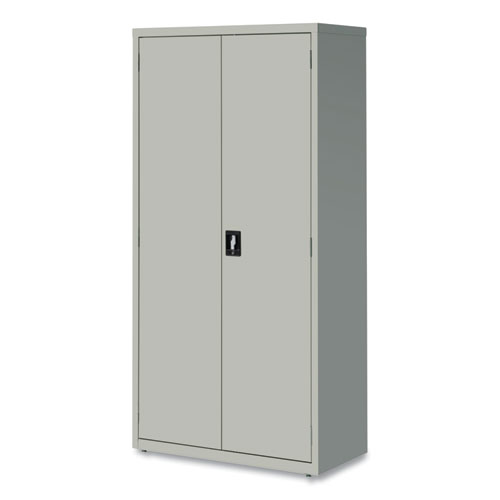 Picture of Economy Assembled Storage Cabinets, 5 Shelves, 36" x 18" x 72", Light Gray