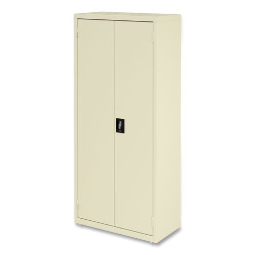 Picture of Economy Assembled Storage Cabinets, 3 Shelves, 30" x 15" x 66", Putty