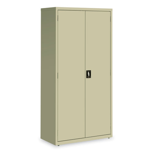 Picture of Economy Assembled Storage Cabinets, 5 Shelves, 36" x 18" x 72", Putty