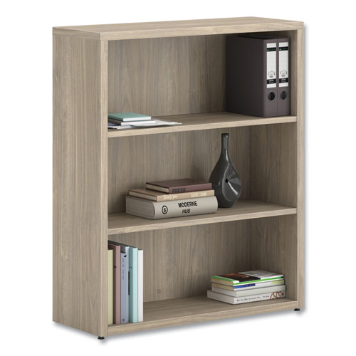 Picture of 10500 Series Laminate Bookcase, Three Shelves, 36" x 13" x 43.75", Kingswood Walnut