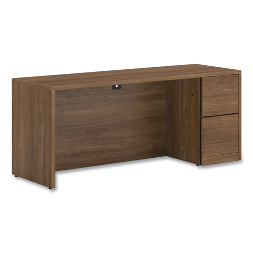 Picture of 10500 Series Full-Height Right Pedestal Credenza, 72" x 24" x 29.5", Pinnacle