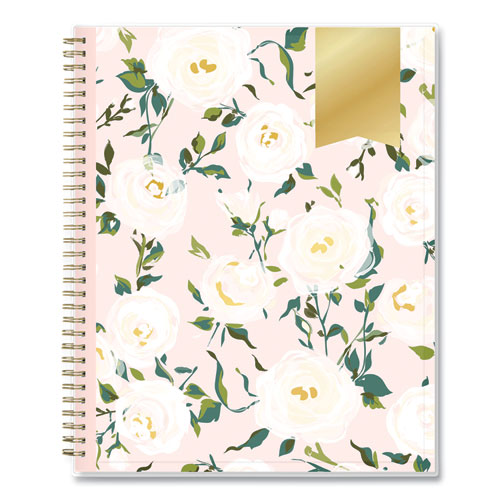 Picture of Day Designer Coming Up Roses Create-Your-Own Cover Weekly/Monthly Planner, Roses Artwork, 11 x 8.5, 12-Month (Jan-Dec): 2025