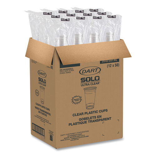 Picture of Ultra Clear Cups, 20 oz, 50/Bag, 12 Bags/Carton