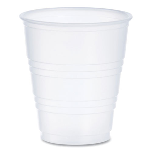 Picture of High-Impact Polystyrene Cold Cups, 5 oz, Translucent, 100/Pack