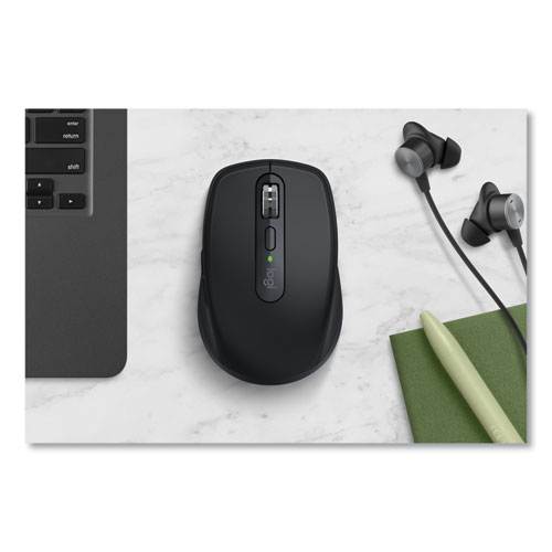 Picture of MX Anywhere 3 for Business Wireless Mouse, 32.8 ft Wireless Range, Right Hand Use, Graphite