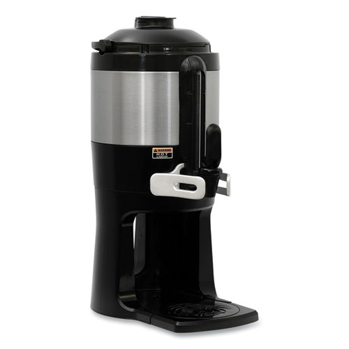 Picture of ThermoFresh Server with Mechanical Sight Gauge, 128 oz, Silver/Black