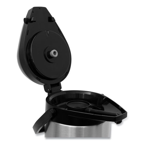 Picture of Lever Action Airpot, 128 oz, Silver/Black